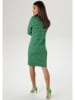 Aniston Kleid in Grün/ Dunkelblau