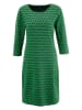 Aniston Kleid in Grün/ Dunkelblau