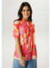 Aniston Blouse oranje/roze/crème