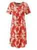 Aniston Kleid in Rosa/ Rot/ Creme