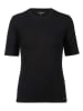 Herrlicher Shirt "Fein" in Schwarz