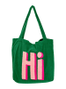 Magma Heimtex Shopper "Pixie" groen - (B)48 x (H)48 x (D)12 cm