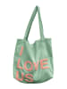 Magma Heimtex Shopper bag "Pixie" w kolorze zielonym - 48 x 48 x 12 cm