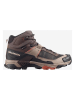 SALOMON Trekkingschuhe "X ULTRA 5 MID GTX" in Braun/ Beige
