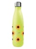 WD lifestyle Thermosflasche "Sunflower" in Grün/ Gelb - 500 ml