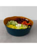WD lifestyle Salatschale in Orange/ Dunkelblau - Ø 25 cm