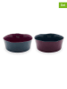 WD lifestyle Miski (2 szt.) w kolorze granatowo-fioletowym - Ø 13 cm