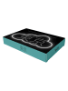 WD lifestyle Lustro LED w kolorze białym - 40 x 24 cm