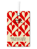WD lifestyle Handytasche in Rot/ Creme - (B)12 x (H)17 x (T)3 cm