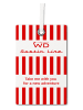 WD lifestyle Isoleertas rood/wit - 8 l