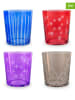 WD lifestyle 4er-Set: Gläser in Bunt - 300 ml