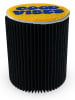 WD lifestyle Kruk "Good Vibes" geel/zwart - (H)35 x Ø 30 cm