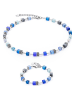 COEUR DE LION Gecoate ketting met swarovski kristallen - (L)42 cm