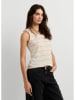 Pepe Jeans Top "Coral" w kolorze kremowym