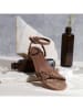 Les BAGATELLES Leren haksandalen "Hachi" lichtbruin