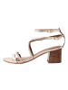 Les BAGATELLES Leder-Sandaletten "Gentry" in Gold