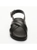 Les BAGATELLES Leder-Sandalen "Abhiprithi" in Schwarz