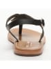 Les BAGATELLES Leren teensandalen "Chadrima" zwart