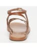 Les BAGATELLES Leder-Sandalen "Naposta" in Camel