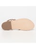 Les BAGATELLES Leder-Sandalen "Naposta" in Camel