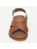 Les BAGATELLES Leren sandalen "Calyssa" camel