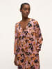 Lanius Kleid in Rosa/ Orange/ Schwarz