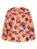 Lanius Blouse lichtroze/oranje/zwart