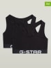 G-Star 2er-Set: Bustiers in Schwarz
