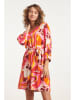 Smashed Lemon Jurk oranje/roze