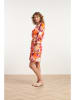 Smashed Lemon Jurk oranje/roze