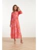 Smashed Lemon Kleid in Orange/ Pink