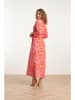 Smashed Lemon Kleid in Orange/ Pink