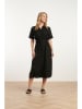 Smashed Lemon Kleid in Schwarz