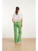 Smashed Lemon Spijkerbroek - flared fit - groen