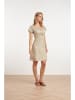 Smashed Lemon Kleid in Beige