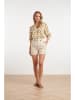 Smashed Lemon Blouse crème/groen
