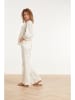Smashed Lemon Bluse in Creme