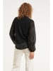 Smashed Lemon Blouse zwart