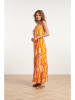Smashed Lemon Kleid in Orange