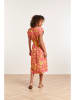 Smashed Lemon Jurk roze/geel