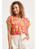Smashed Lemon Blouse roze/geel