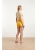 Smashed Lemon Bluse in Weiß/ Gelb