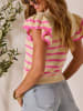 LA Angels Blouse beige/roze