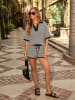 LA Angels Bluse in Schwarz