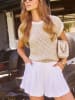 LA Angels Blouse beige