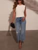 LA Angels Bluse in Beige