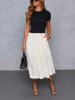 LA Angels Kleid in Schwarz/ Creme