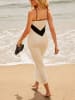 LA Angels Kleid in Beige