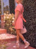 LA Angels Kleid in Apricot