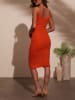 LA Angels Kleid in Orange
